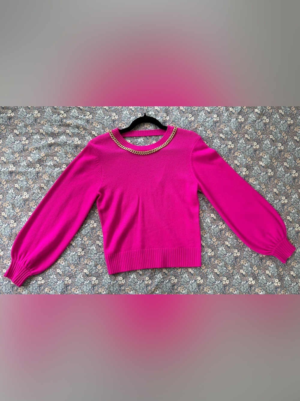 Generation Love Jake Sweater in Hot Pink